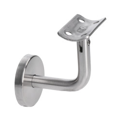 Držiak madla ø 42,4 mm, nastaviteľný, brúsená AISI 304 Držiak madla ø 42,4 mm, nastaviteľný, brúsená AISI 304